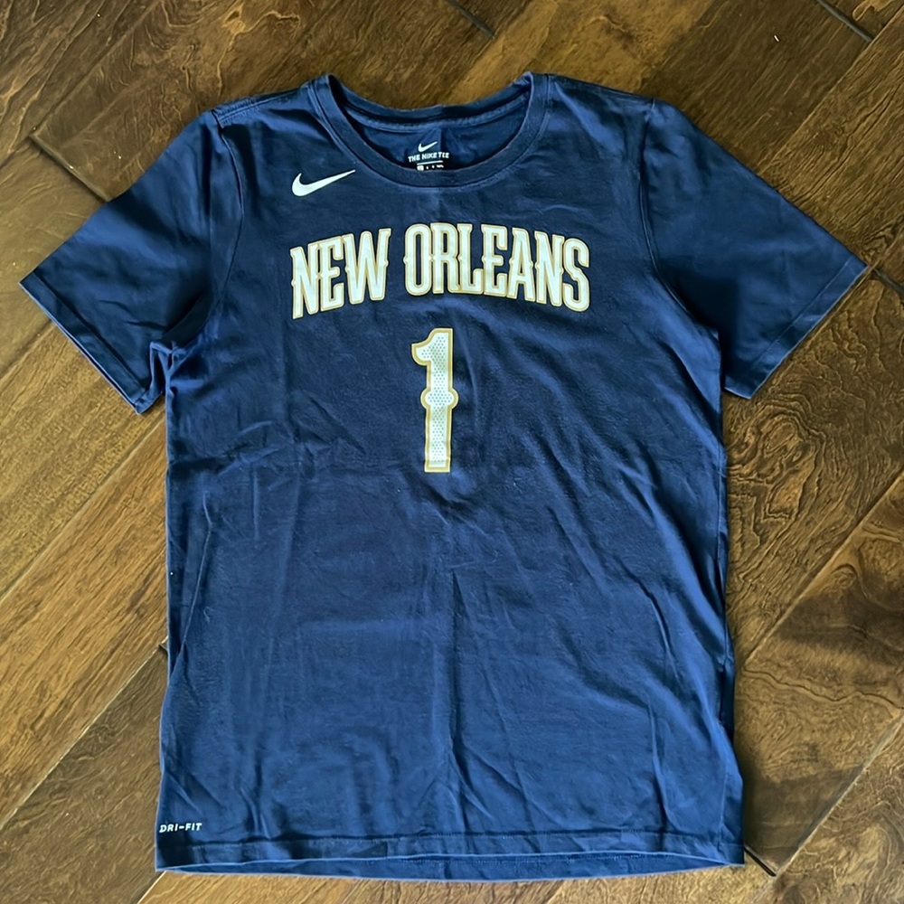 Boys Nike New Orleans Pelicans Zion Williamson Jersey Tee Shirt